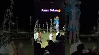 Ravan Dahan🔥 #ram #ravan #dahan #sitaram #viralshorts