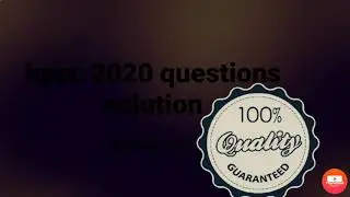 bpsc 2020 question paper solved