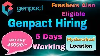 Genpact Hiring 2023 | Genpact Recruitment | Process Associate | Latest Jobs #genpact @JobsInTech
