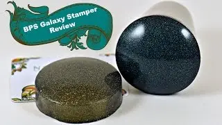 BornPrettyStore Galaxy Stamper Review: Gold and Green