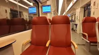 In de trein van Culemborg naar Utrecht.