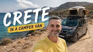 Crete in a camper van | Lasithi, Spinalonga, Ha, Milonas, Treis Ekklisies, Abas | EN & GR Subtitles