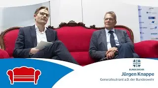 #DLK22 J&uuml;rgen Knappe auf dem Roten Sofa der DVZ