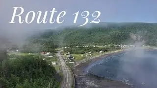 A Misty Drive from Montreal to Gaspesie Along Route 132 (Quebec Staycation Series)