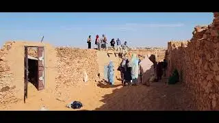 Mauritania on the walls of Chinguetti
