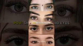 Do you have almond eyes? | #short #viral #trending #aesthetic