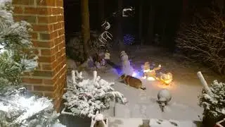 Winter is back.  Let it snow again.