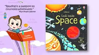 Usborne Look inside Space - a lift the flap board book