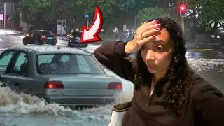 PERDEMOS O CARRO NA ENCHENTE E ISSO ACONTECEU... 