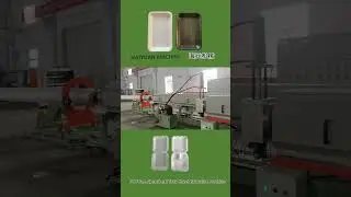 PS foam absorbent tray normal foam tray dishes compartment food box plates making machine (Ellie )