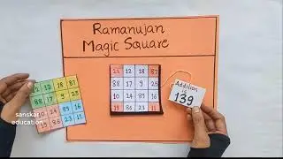 Ramanujan Magic Square |Math Working Model |
