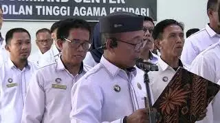 Pembacaan Pakta Integritas dan Perjanjian Kerja Tahun 2026