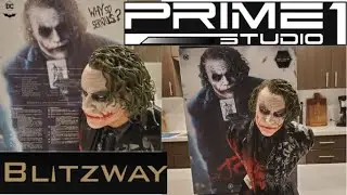 1/3 Ledger Joker Bust by Prime 1 Studios and Blitzway. The Dark Knight