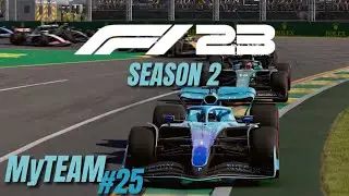 RED FLAG MID RACE?! NEW TEAM & CAR UPGRADES! | F1 23 My Team Career Part 25