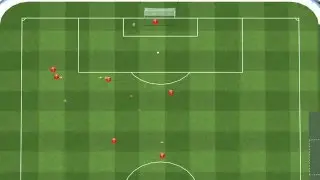 Ejercicio de futbol de FINALIZACION con PASES DE PRECISION