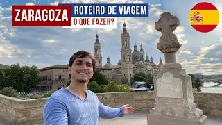 Uma tarde em ZARAGOZA // Turismo na Espanha!