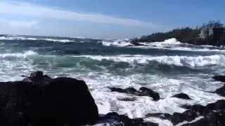 Taking wave photos