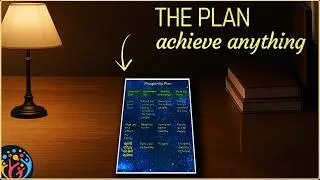 this PLAN will FORCE you to be CONSISTENT. [Success Blue Print]