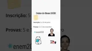 Enem 2023. #enem2023 #enem