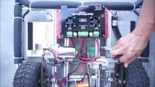 Combat Robot (using Starter Motor) with SmartDriveDuo-60 #motordriver #combat #robot