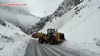 Van ve çevre illerde kar nedeniyle 278 yerleşim yerine ulaşılamıyor
