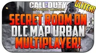 Call of Duty Advanced Warfare Secret Room on DLC Map Urban in MP!