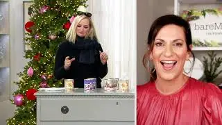 Surf's Up Set of 3 Holiday 16-oz Candles with Organza Bag on QVC