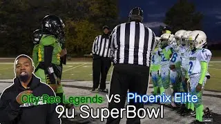 9u City Rec Legends vs Phoenix Elite 🏃🏾&zwj;♂️Running Back Runs For 200+ Yards 🔥🔥