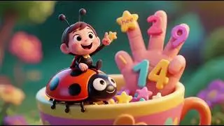 Five Little Ladybug Fingers | Nursery Rhymes & Kids Songs &ndash; Description