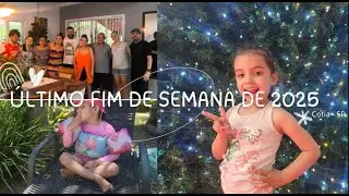 Último fim de semana do ano - Família, churrasco e piscina
