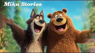 wolf and panda inspirational animated story