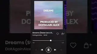 Dreams (Swae Lee x Post Malone x Saweetie x Doja Cat Type RnB Beat) (FOR SALE) ($9.99 LINK IN BIO)