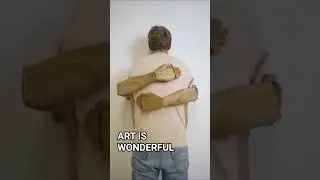 Hugging Art Piece #art #amazing #exhibition