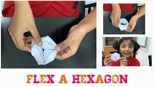 Flex a hexagon challenge.........so easy to make .....