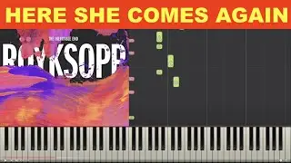 Here she comes again R&ouml;yksopp Piano Tutorial Instrumental Cover