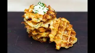 Elise's Eats - Ep 159: Cheesy Potato Waffles