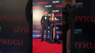 &Ccedil;AĞATAY ULUSOY VE EL&Ccedil;İN SANGU, UYKUCU FİLMİNİN GALASINDA. #el&ccedil;insangu #elcinsangu #&ccedil;ağatayulusoy