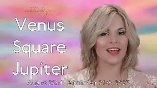 YOLO! Venus in Leo square Jupiter in Taurus 🧁 8/22 - 9/29 2023