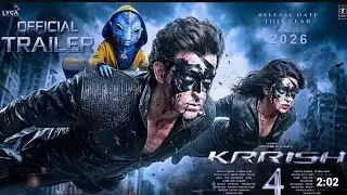Krrish 4 Trailer | Krrish 4 Official Trailer | Hrithik Roshan | Priyanka Chopra | Jadu 