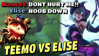 Rank 1 Elise FEASTS on Manco1's Teemo Jungle!
