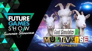 Goat Simulator 3 Multiverse of Nonsense Reveal Trailer - Future Games Show Summer Showcase 2024