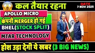 Apollo Micro System Share Latest News✅BHEL Share Latest News Today✅MTAR Technologies share news