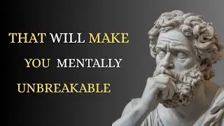 11 Stoic Habits That Will Make You Mentally Unbreakable /@Modernstoicism-x3d