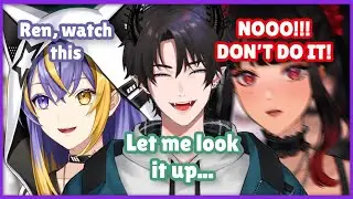 Aster gives Ren a cursed anime recommendarion (ofc Scarle knows about it)