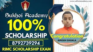RIMC 100% Scholarship | RIMC Online and Offline Coaching | Sukhoi Academy | RIMC June 2023