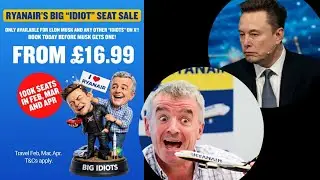 Elon Musk vs Ryanair CEO: &ldquo;You&rsquo;re an Idiot!&rdquo; &ndash; Explosive Airline Wi-Fi War