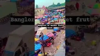 Bangalore KR Market food Mandi video