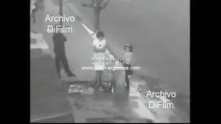 Eviction of a family in a slum in Argentina 1965 ARCHIVE FOOTAGE
