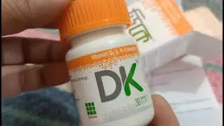 DK&trade; Vitamin D3, K1 & K2 Complex Vitamin Supplement (Herbal & Nutraceuticals)