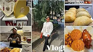 День из моей жизни в Италии + день рождения папы + готовка дома + выпечка нигерийского мясного пи...